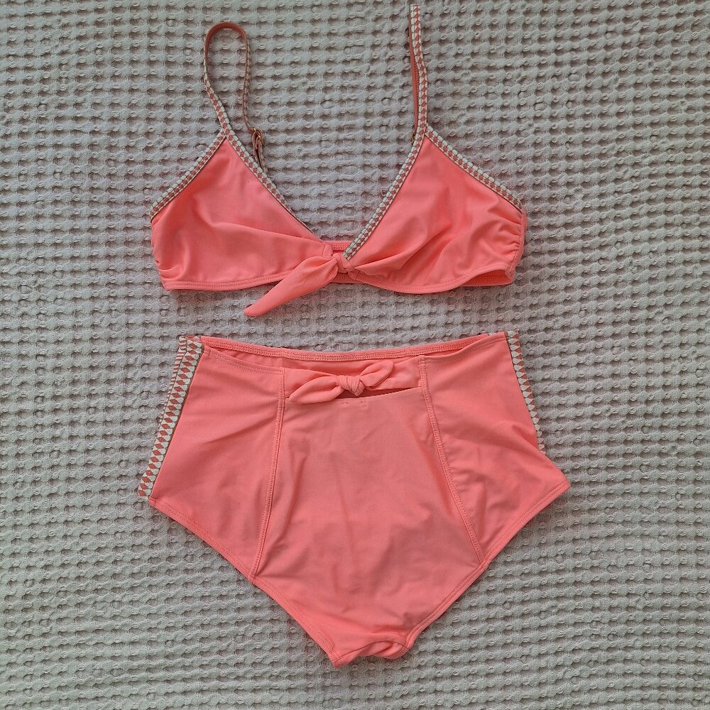 Lemlem Women's Swim Trimmed Underwire Size S